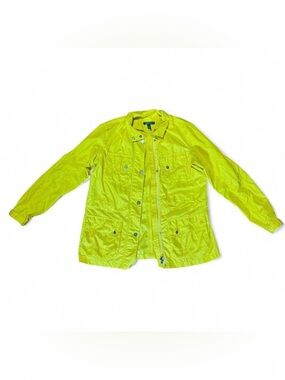 Lightweight Neon Yellow Kids' Jacket - Unbranded